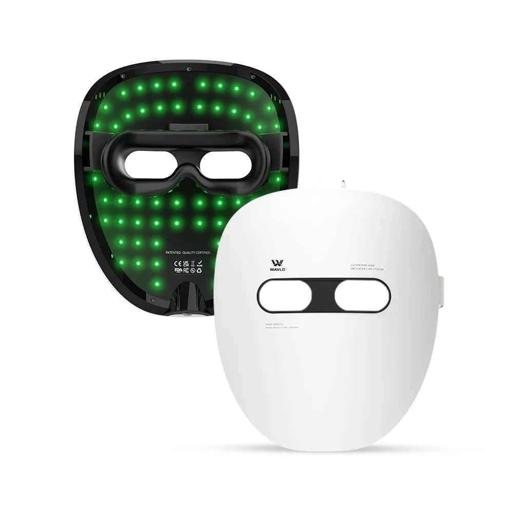 WAVLO Apollo SG LED Face Mask - FDA-Cleared Pro-grade Light Therapy for Anti-Aging & Skin Clarity