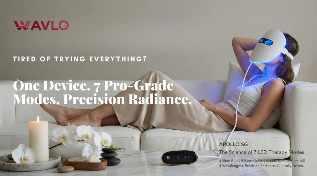 LED Light Therapy for Skin Clarity: How Photon Tech Works - WAVLO