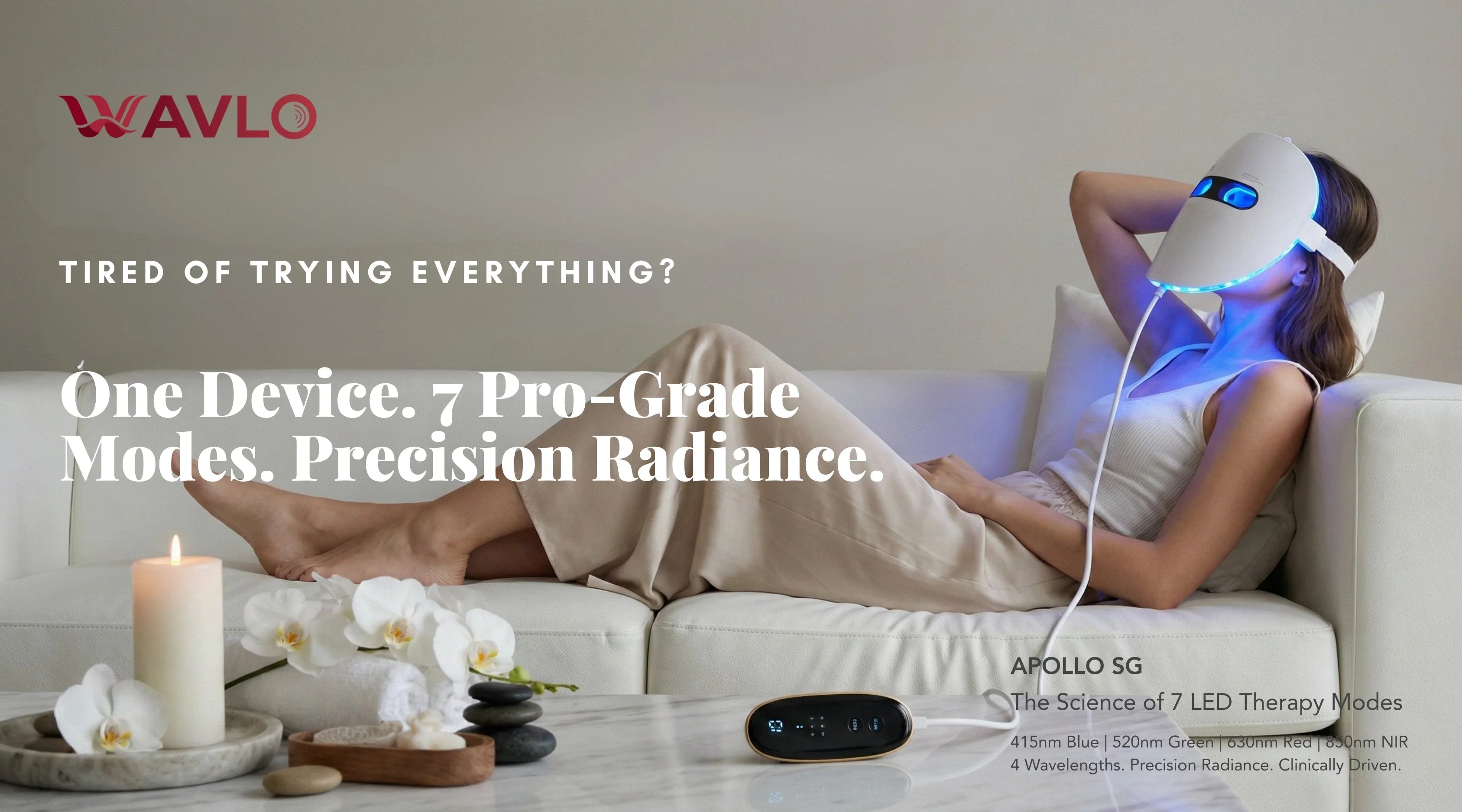 LED Light Therapy for Skin Clarity: How Photon Tech Works - WAVLO
