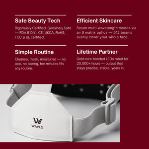 WAVLO Apollo SG: Radiance Mode (Green 520nm) | 10-Min Ritual for Even Skin Tone