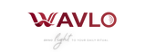 WAVLO logo with tagline 'Bring light to your daily ritual' on a white background
