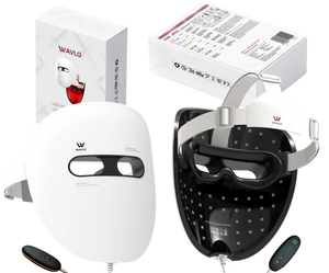Blemish-Control LED Mask | WAVLO Apollo SG - 7 Professional Light Included (Blue Light Therapy)