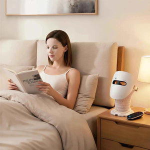 Soothing-Glow Mask | WAVLO Apollo SG - 7 Professional Light Included (Yellow Mode)
