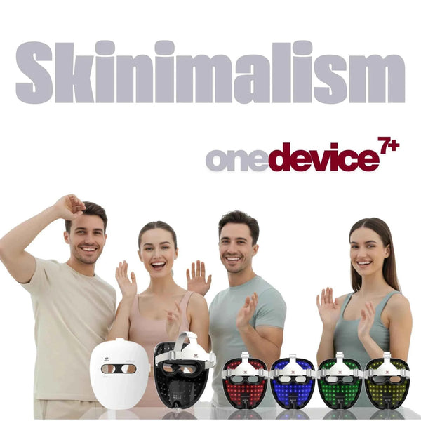 Soothing-Glow Mask | WAVLO Apollo SG - 7 Professional Light Included (Yellow Mode)