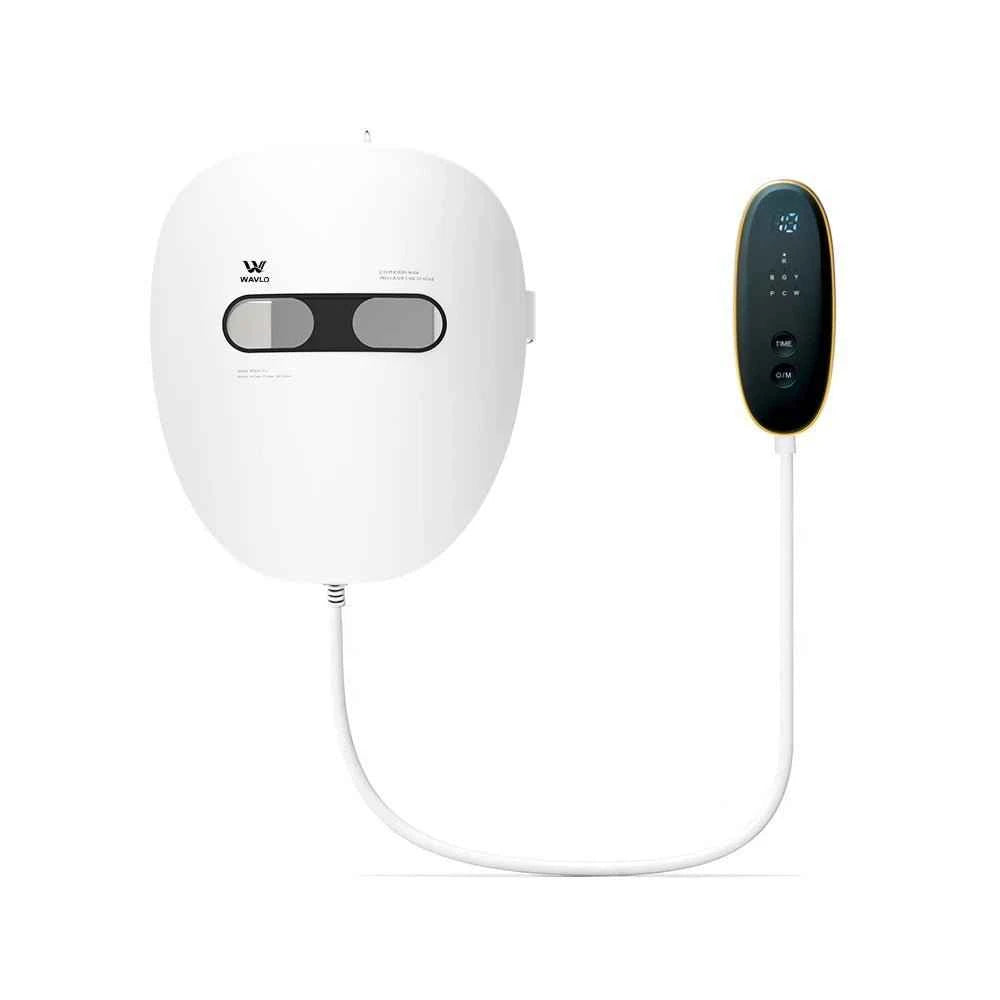 WAVLO Apollo SG LED Face Mask - FDA-Cleared Pro-grade Light Therapy for Anti-Aging & Skin Clarity