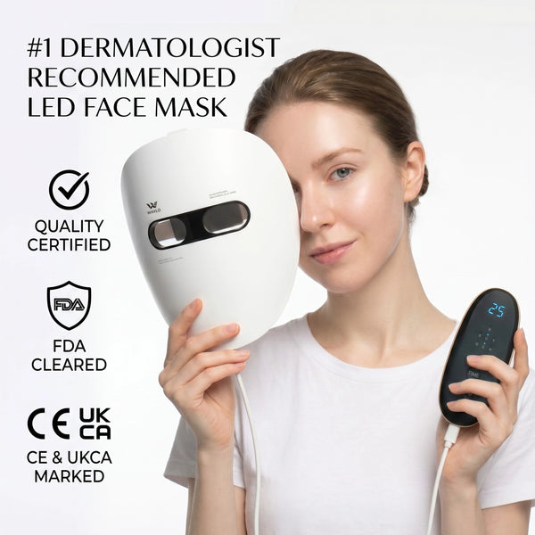 WAVLO Apollo SG LED Face Mask | 7-Mode Clinical Results At Home | UK