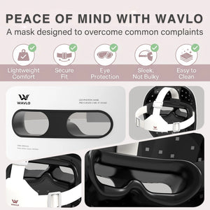 WAVLO Apollo SG LED Face Mask | 7-Mode Clinical Results At Home | UK